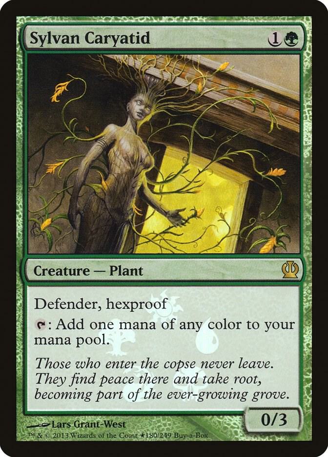 Sylvan Caryatid 180 card from Buy-A-Box Promos