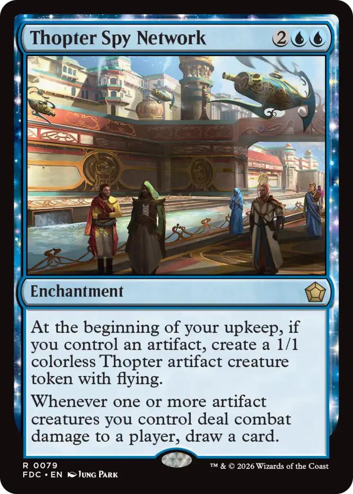 Thopter Spy Network 79 card from Commander: Foundations