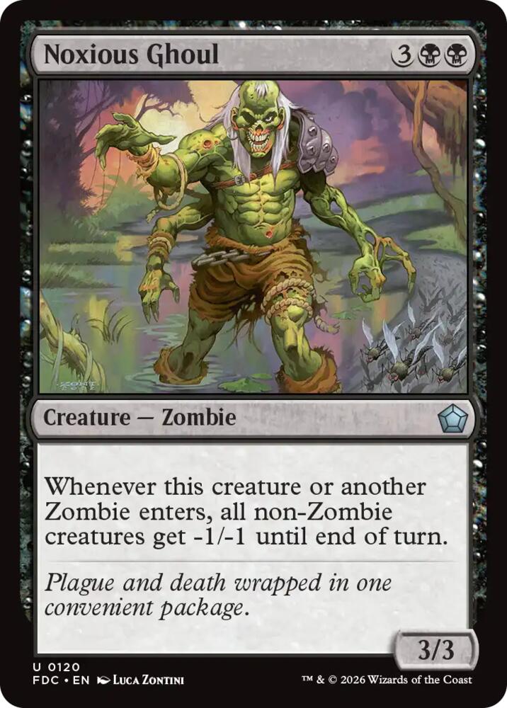 Noxious Ghoul 120 card from Commander: Foundations