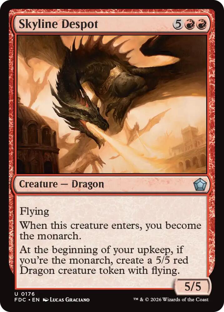 Skyline Despot 176 card from Commander: Foundations