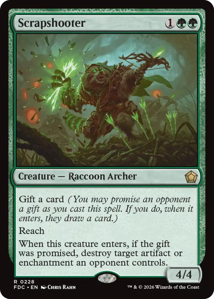 Scrapshooter 228 card from Commander: Foundations