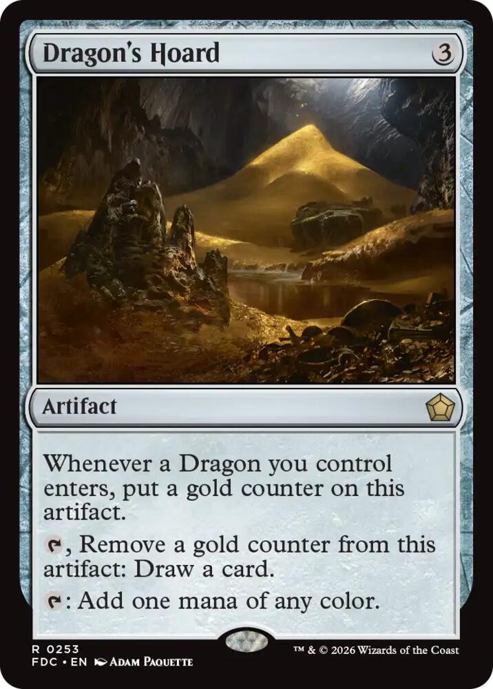 Dragon's Hoard 253 card from Commander: Foundations
