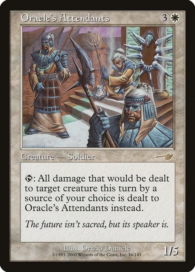 Oracle's Attendants 16 card from Nemesis