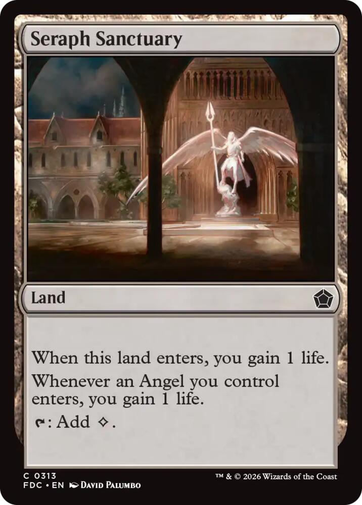 Seraph Sanctuary 313 card from Commander: Foundations