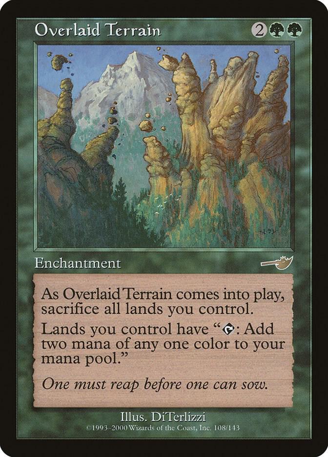Overlaid Terrain 108 card from Nemesis