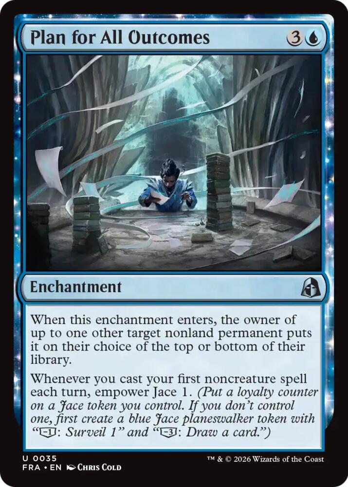 Plan for All Outcomes 35 card from Reality Fracture