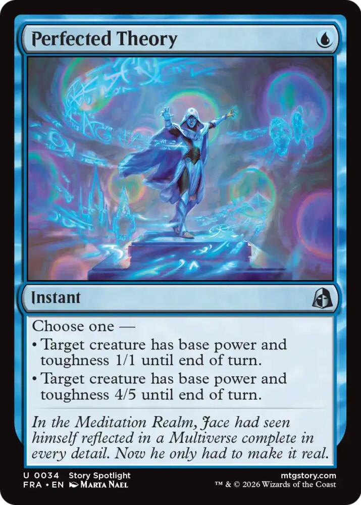 Perfected Theory 34 card from Reality Fracture