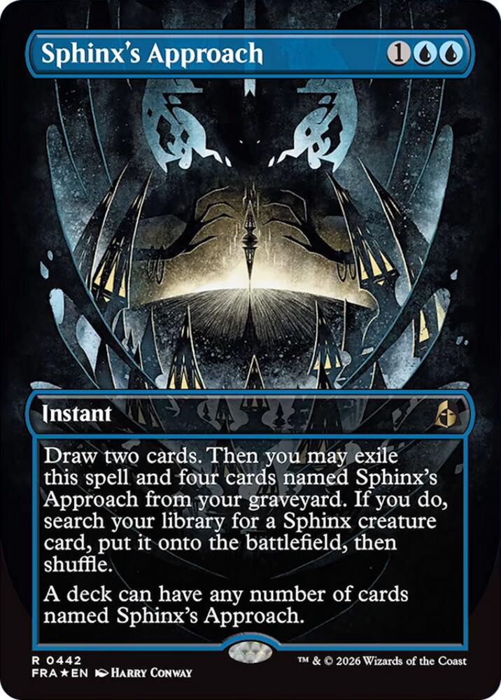 Sphinx's Approach (Borderless) 442 card from Reality Fracture