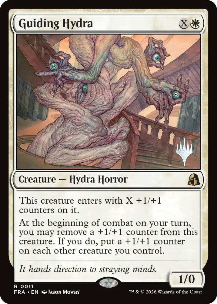 Guiding Hydra 11 card from Promo Pack: Reality Fracture