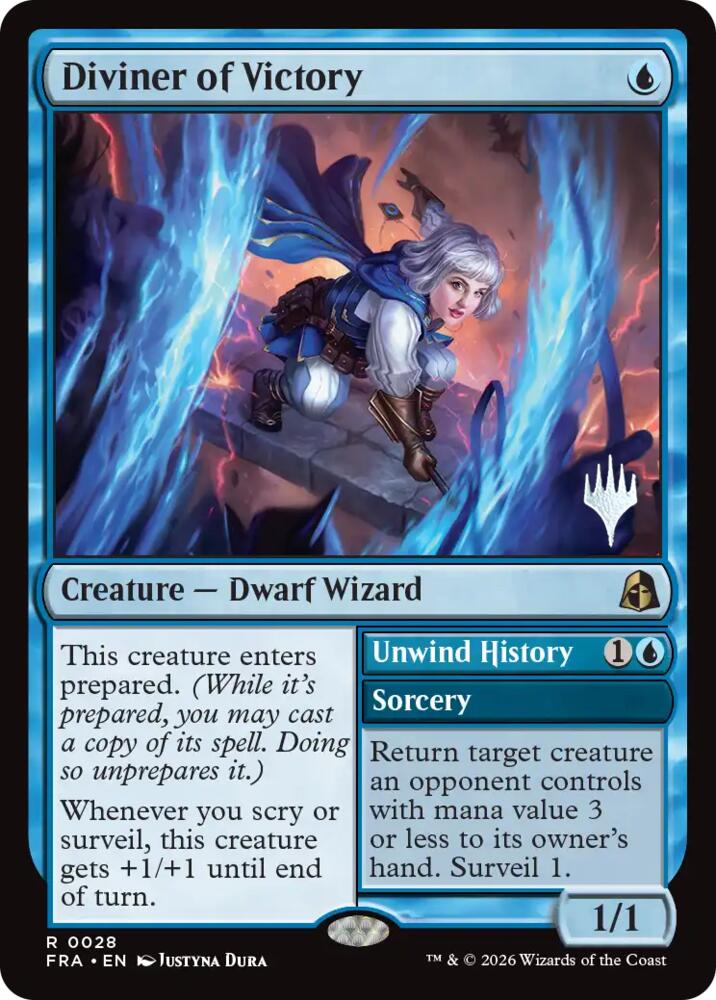 Diviner of Victory 28 card from Promo Pack: Reality Fracture