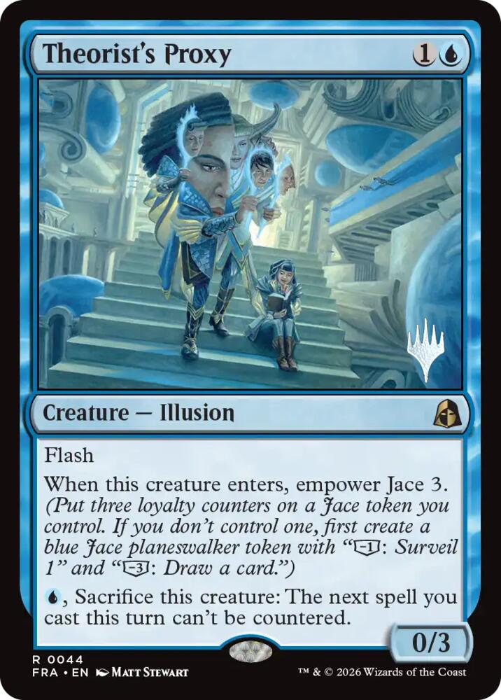 Theorist's Proxy 44 card from Promo Pack: Reality Fracture