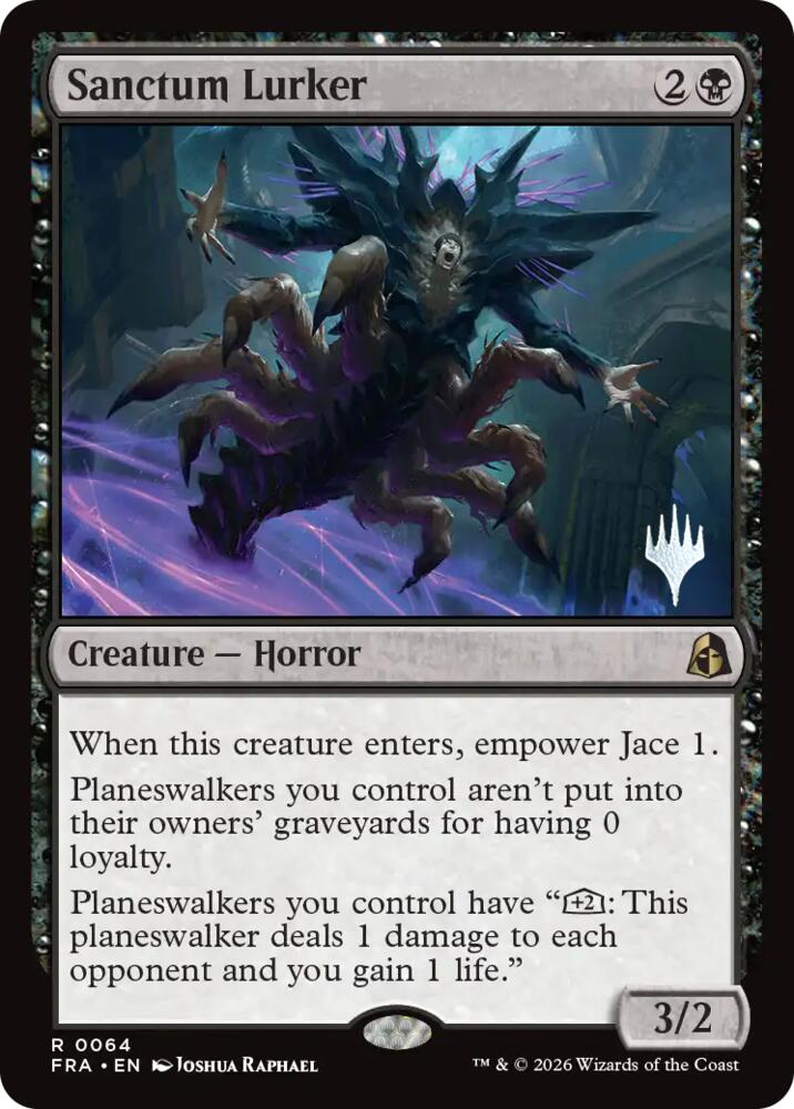 Sanctum Lurker 64 card from Promo Pack: Reality Fracture