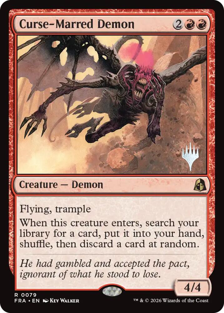 Curse-Marred Demon 79 card from Promo Pack: Reality Fracture