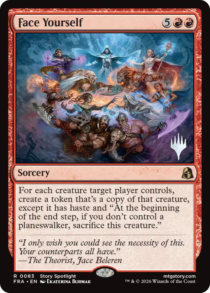 Face Yourself 83 card from Promo Pack: Reality Fracture