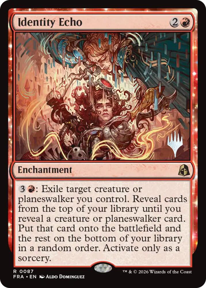 Identity Echo 87 card from Promo Pack: Reality Fracture