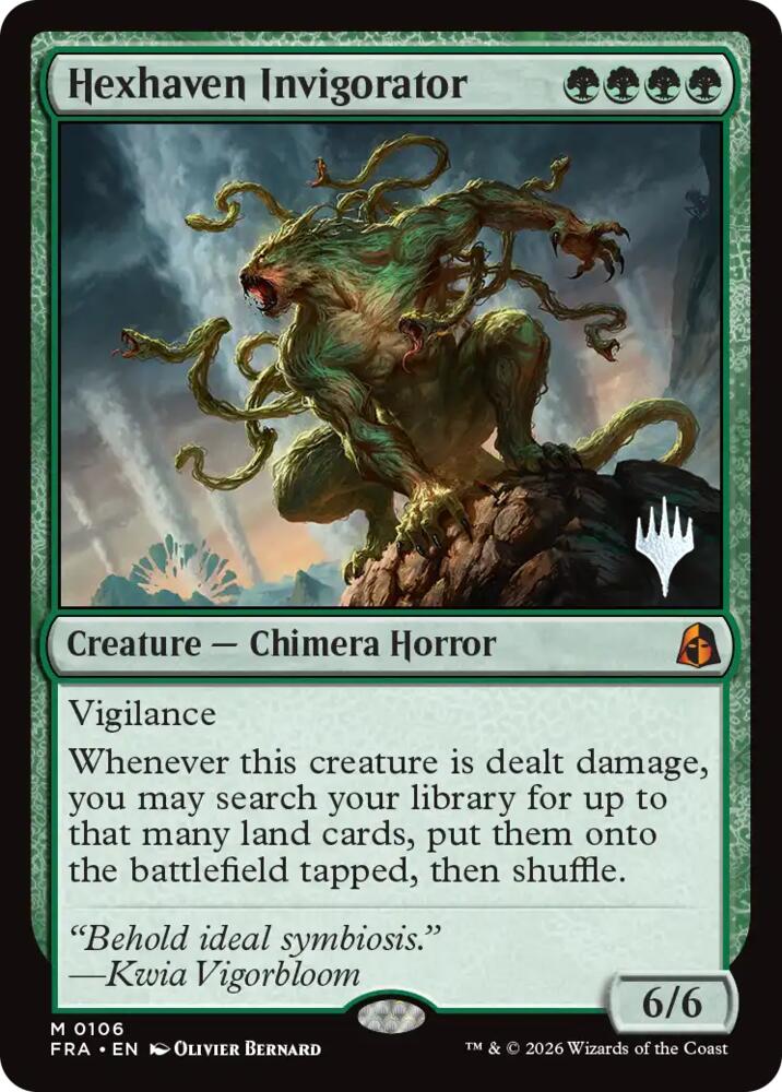 Hexhaven Invigorator 106 card from Promo Pack: Reality Fracture