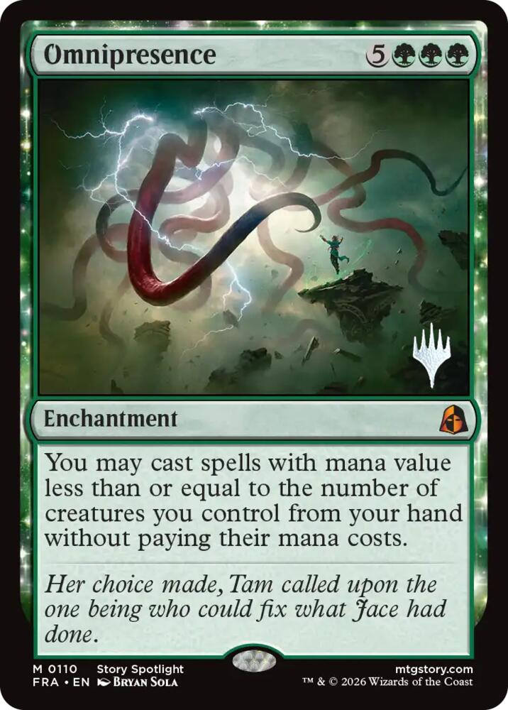 Omnipresence 110 card from Promo Pack: Reality Fracture