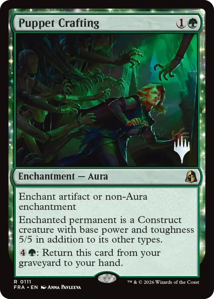 Puppet Crafting 111 card from Promo Pack: Reality Fracture