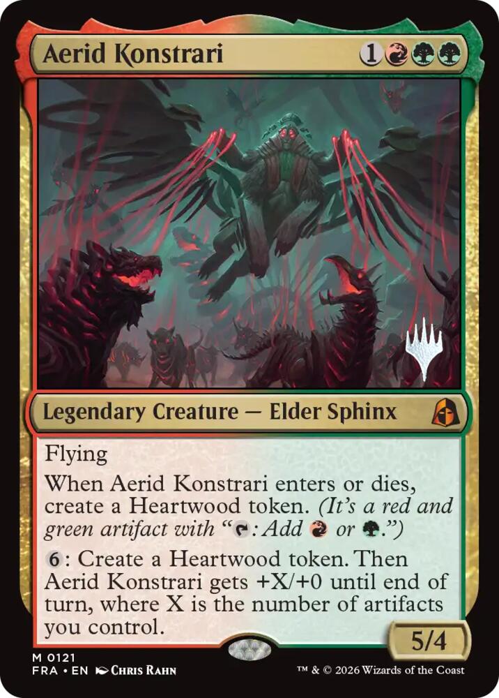 Aerid Konstrari 121 card from Promo Pack: Reality Fracture