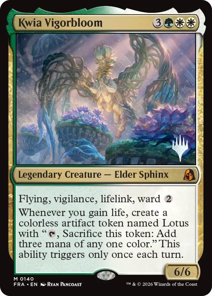 Kwia Vigorbloom 140 card from Promo Pack: Reality Fracture