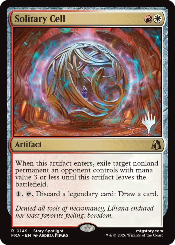 Solitary Cell 149 card from Promo Pack: Reality Fracture