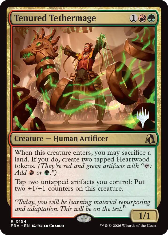 Tenured Tethermage 154 card from Promo Pack: Reality Fracture