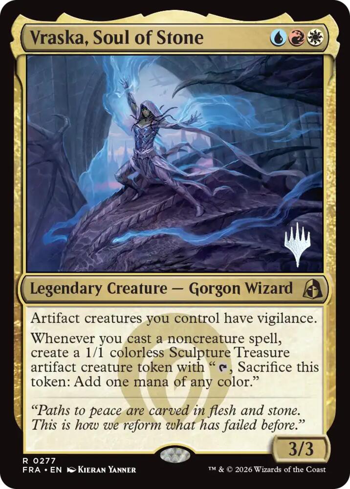 Vraska, Soul of Stone 277 card from Promo Pack: Reality Fracture