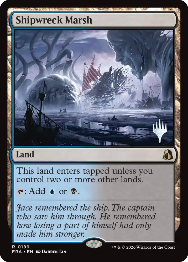 Shipwreck Marsh 189 card from Promo Pack: Reality Fracture