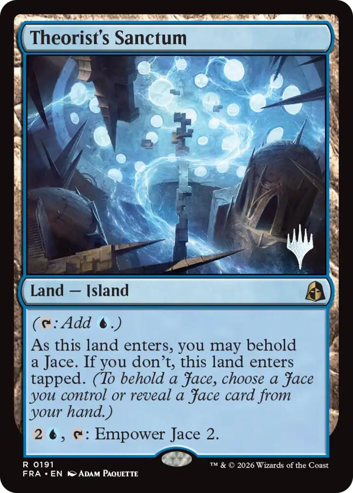 Theorist's Sanctum 191 card from Promo Pack: Reality Fracture