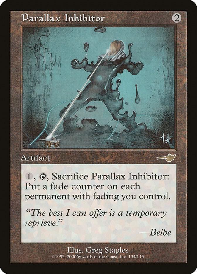 Parallax Inhibitor 134 card from Nemesis