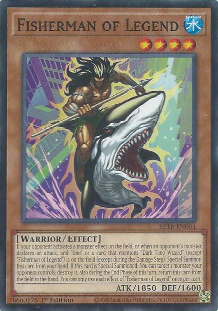 Fisherman of Legend BETB-EN004 card from Beyond the Brave