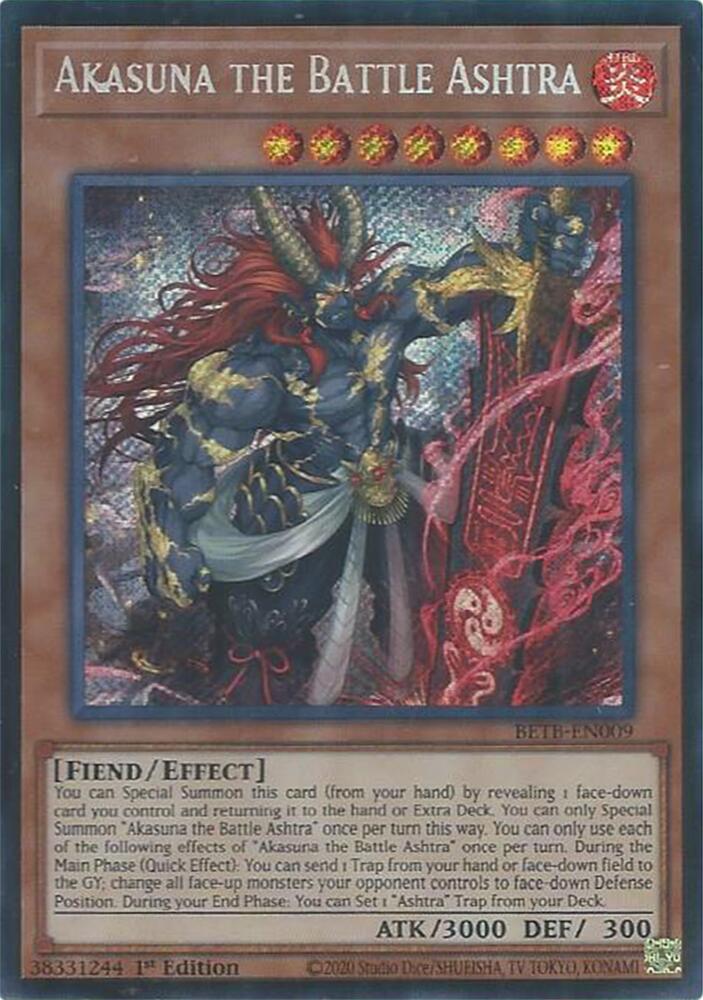 Akasuna the Battle Ashtra BETB-EN009 card from Beyond the Brave