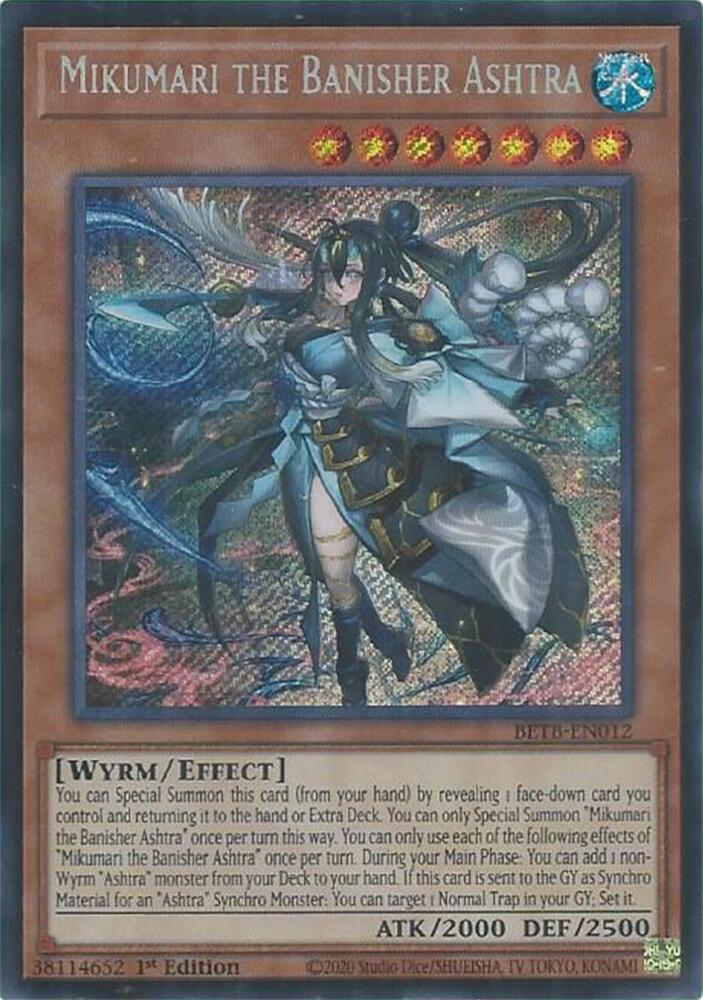 Mikumari the Banisher Ashtra BETB-EN012 card from Beyond the Brave