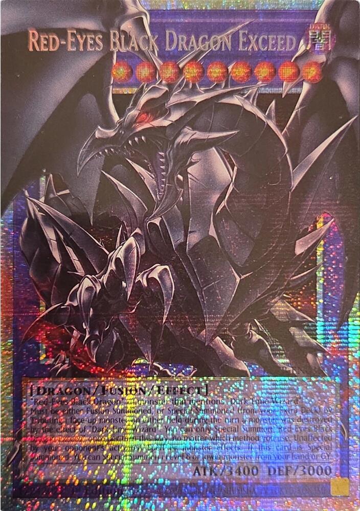 Red-Eyes Black Dragon Exceed (Starlight Rare) (Extended Art) BETB-EN036 card from Beyond the Brave