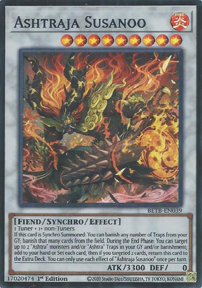 Ashtraja Susanoo BETB-EN039 card from Beyond the Brave