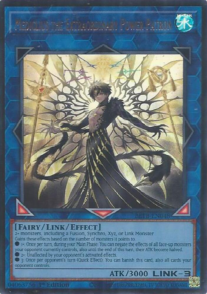 Mediclius the Extraordinary Power Patron BETB-EN048 card from Beyond the Brave