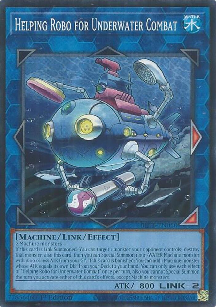 Helping Robo for Underwater Combat BETB-EN050 card from Beyond the Brave