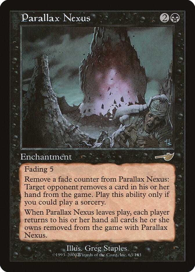 Parallax Nexus 63 card from Nemesis
