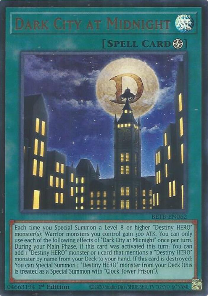 Dark City at Midnight BETB-EN062 card from Beyond the Brave