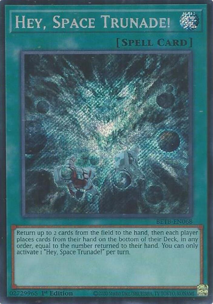 Hey, Space Trunade! BETB-EN068 card from Beyond the Brave