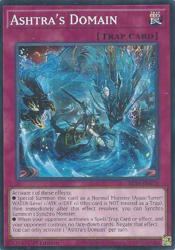 Ashtra's Domain BETB-EN075 card from Beyond the Brave