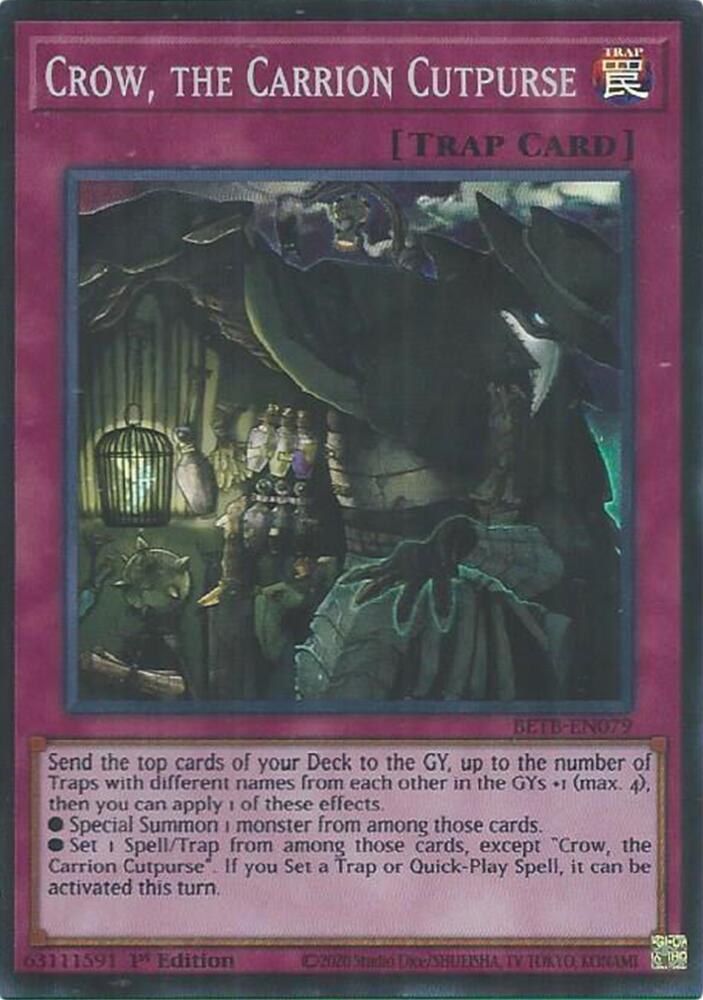 Crow, the Carrion Cutpurse BETB-EN079 card from Beyond the Brave
