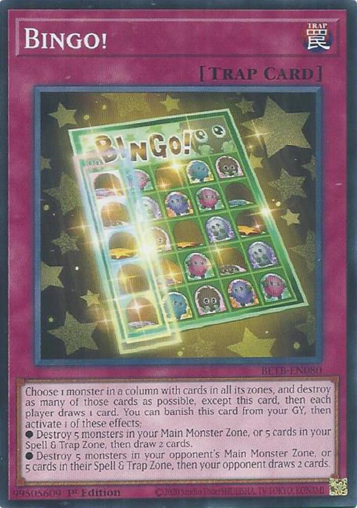Bingo! BETB-EN080 card from Beyond the Brave
