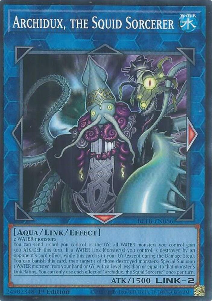 Archidux, the Squid Sorcerer BETB-EN086 card from Beyond the Brave