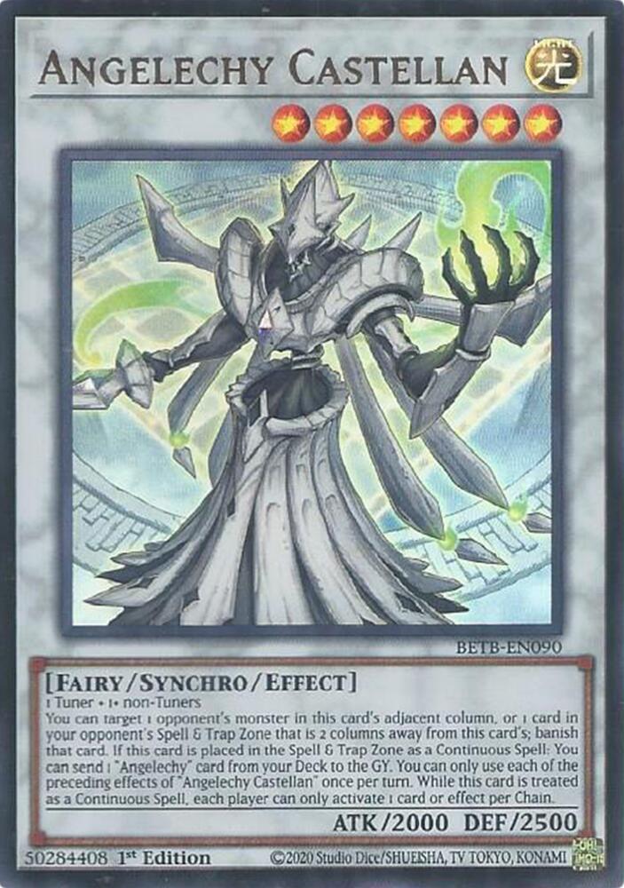 Angelechy Castellan BETB-EN090 card from Beyond the Brave