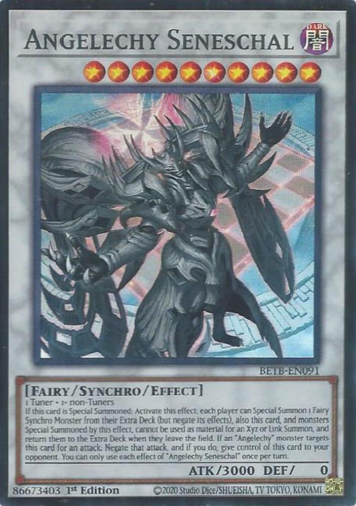 Angelechy Seneschal BETB-EN091 card from Beyond the Brave