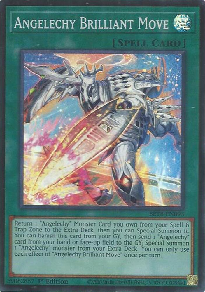 Angelechy Brilliant Move BETB-EN093 card from Beyond the Brave
