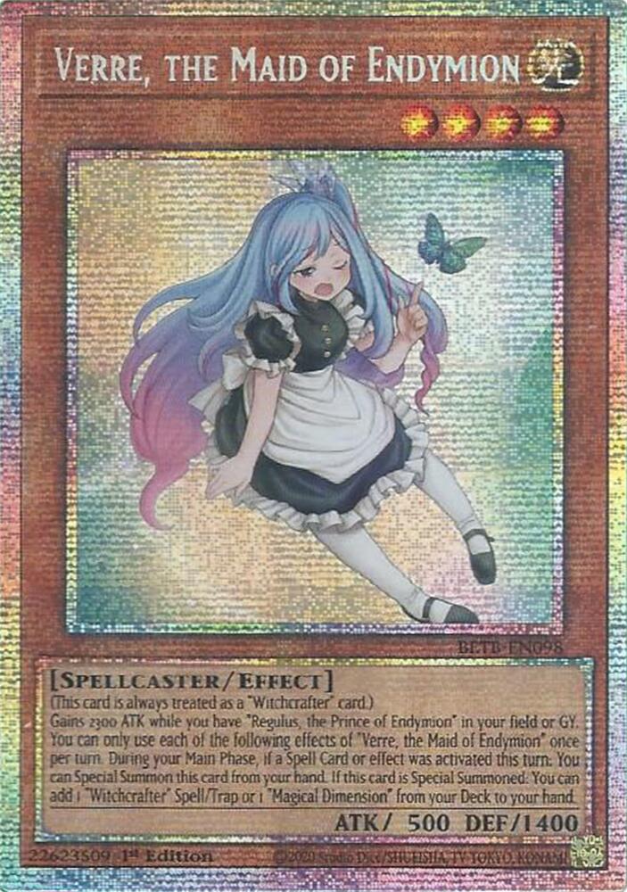 Verre, the Maid of Endymion (Starlight Rare) BETB-EN098 card from Beyond the Brave