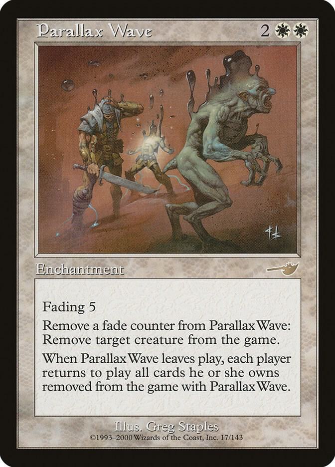Parallax Wave 17 card from Nemesis