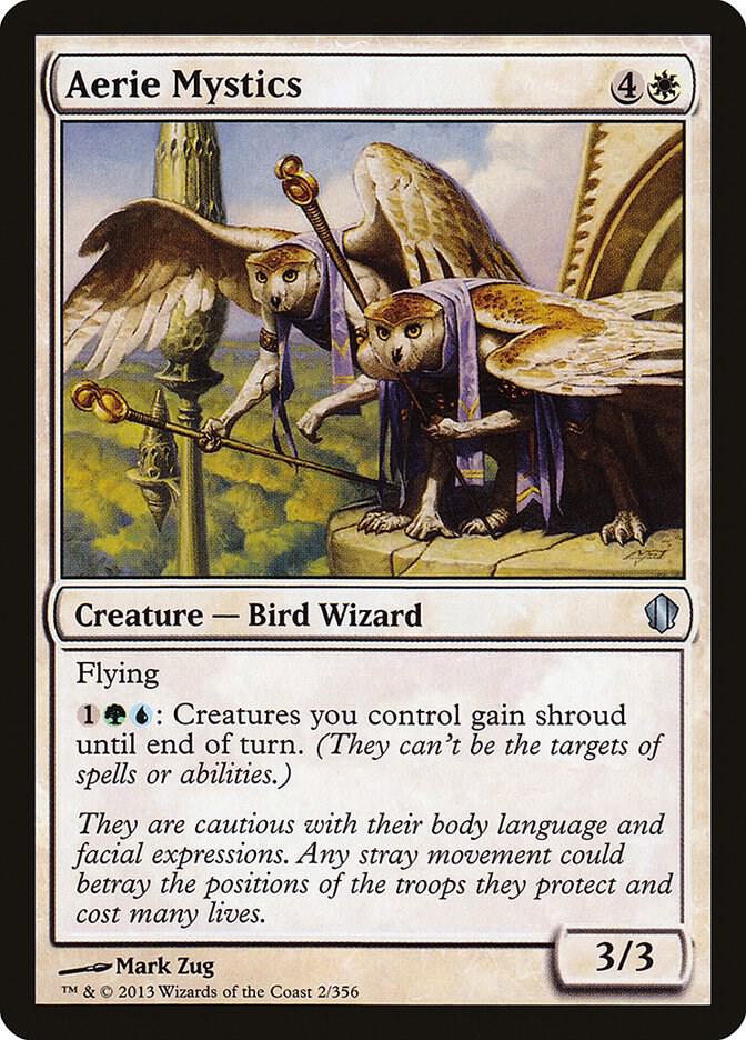 Aerie Mystics 2 card from Commander 2013